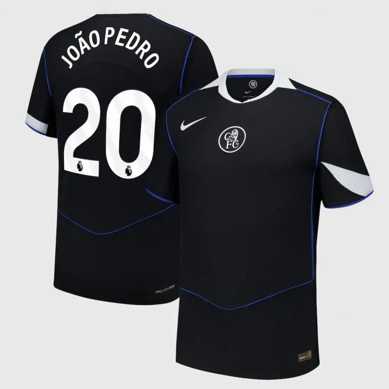 Chelsea chelsea nike dri fit adv drittes spieltrikot 2025-26 mit joão pedro 20-aufdruck Trikot - Exklusive Chelsea Fußballbekleidung