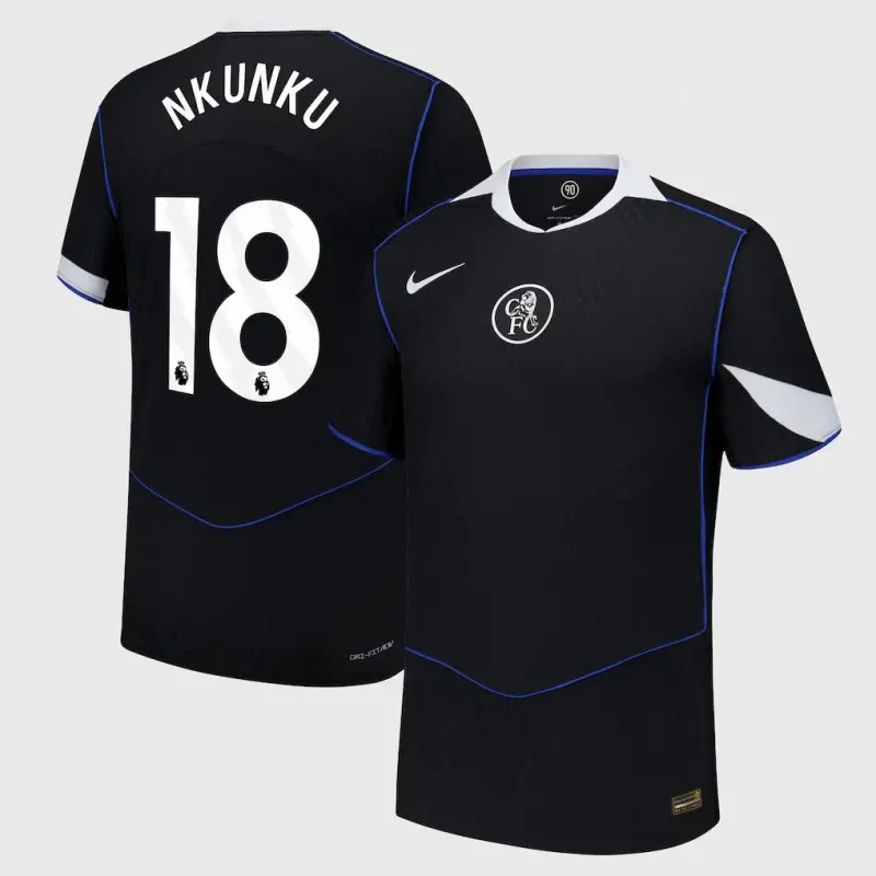 Chelsea chelsea nike dri fit adv drittes spieltrikot 2025-26 mit nkunku 18-aufdruck Trikot - Exklusive Chelsea Fußballbekleidung
