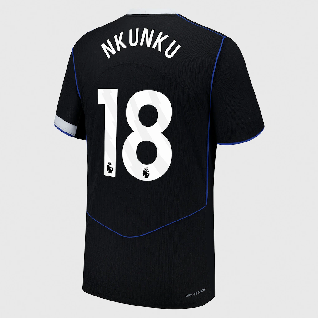 Chelsea chelsea nike dri fit adv drittes spieltrikot 2025-26 mit nkunku 18-aufdruck Trikot - Exklusive Chelsea Fußballbekleidung Chelsea chelsea nike dri fit adv drittes spieltrikot 2025-26 mit nkunku 18-aufdruck Trikot - Exklusive Chelsea Fußballbekleidung