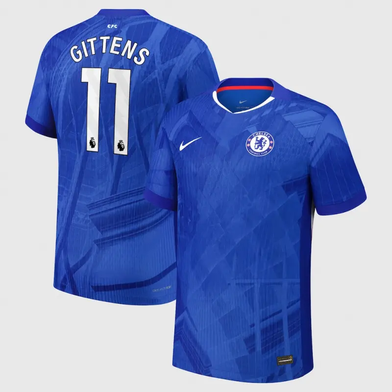Chelsea chelsea nike dri-fit adv heimspieltrikot 2025-26 mit gittens 11-aufdruck Trikot - Exklusive Chelsea Fußballbekleidung