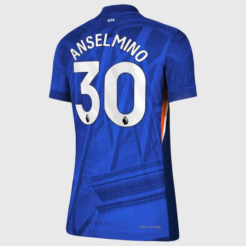 Chelsea chelsea nike dri-fit adv heimspieltrikot 2025-26 – damen mit anselmino 30-aufdruck Trikot - Exklusive Chelsea Fußballbekleidung Chelsea chelsea nike dri-fit adv heimspieltrikot 2025-26 – damen mit anselmino 30-aufdruck Trikot - Exklusive Chelsea Fußballbekleidung