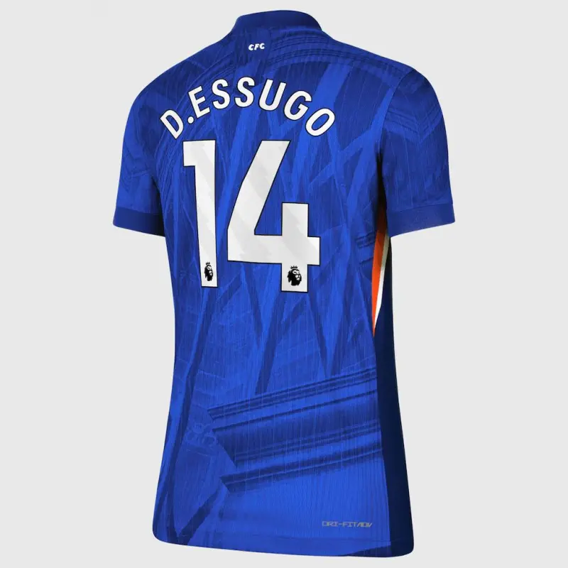 Chelsea chelsea nike dri-fit adv heimspieltrikot 2025-26 – damen mit d.essugo 14-aufdruck Trikot - Exklusive Chelsea Fußballbekleidung Chelsea chelsea nike dri-fit adv heimspieltrikot 2025-26 – damen mit d.essugo 14-aufdruck Trikot - Exklusive Chelsea Fußballbekleidung