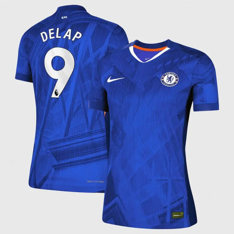 Chelsea chelsea nike dri-fit adv heimspieltrikot 2025-26 – damen mit delap 9-aufdruck Trikot - Exklusive Chelsea Fußballbekleidung