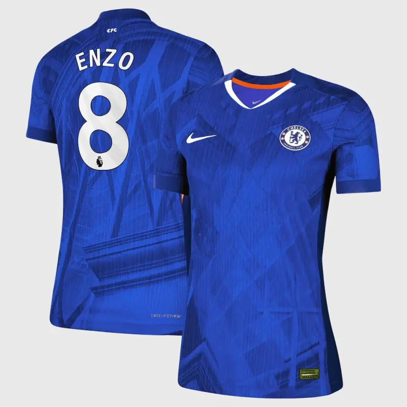 Chelsea chelsea nike dri-fit adv heimspieltrikot 2025-26 – damen mit enzo 8-aufdruck Trikot - Exklusive Chelsea Fußballbekleidung