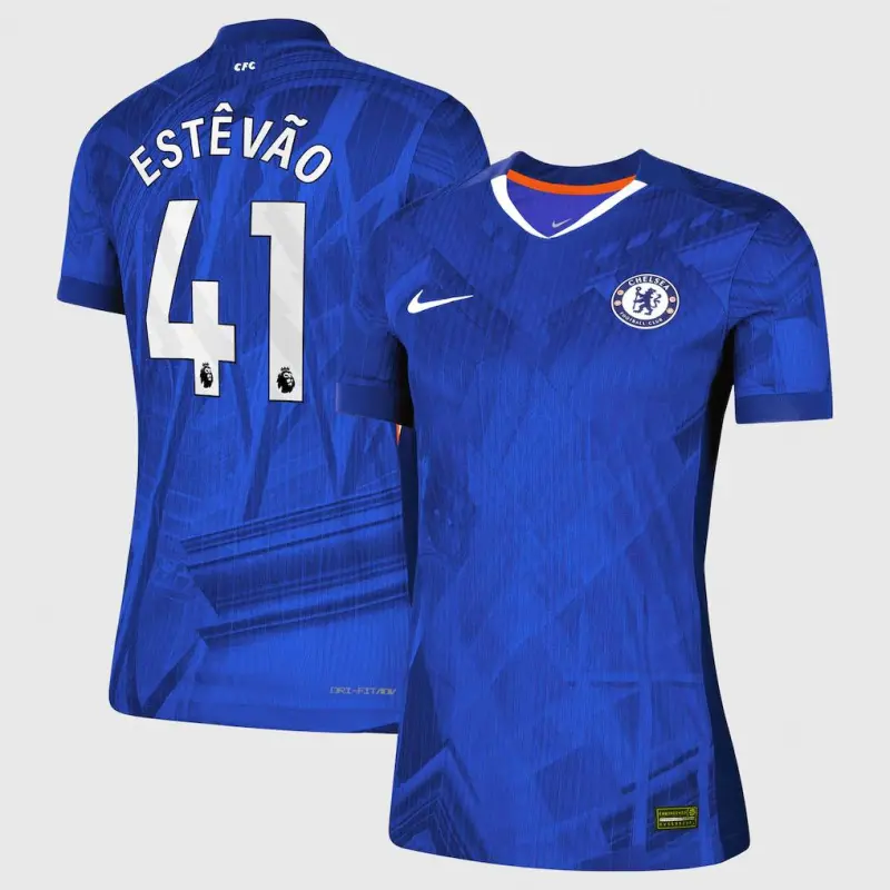 Chelsea chelsea nike dri-fit adv heimspieltrikot 2025-26 – damen mit estêvão 41-aufdruck Trikot - Exklusive Chelsea Fußballbekleidung