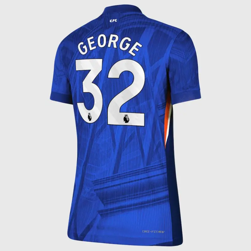 Chelsea chelsea nike dri-fit adv heimspieltrikot 2025-26 – damen mit george 32-aufdruck Trikot - Exklusive Chelsea Fußballbekleidung Chelsea chelsea nike dri-fit adv heimspieltrikot 2025-26 – damen mit george 32-aufdruck Trikot - Exklusive Chelsea Fußballbekleidung