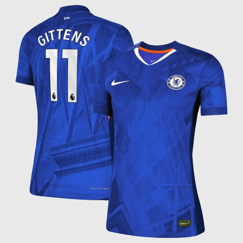 Chelsea chelsea nike dri-fit adv heimspieltrikot 2025-26 – damen mit gittens 11-aufdruck Trikot - Exklusive Chelsea Fußballbekleidung