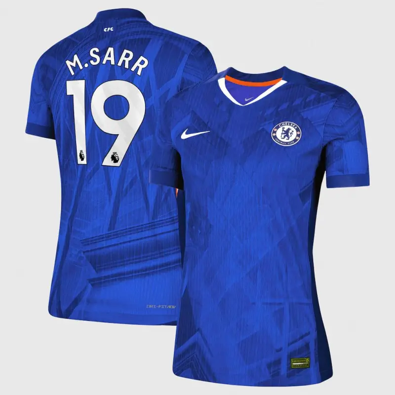 Chelsea chelsea nike dri-fit adv heimspieltrikot 2025-26 – damen mit m.sarr 19-aufdruck Trikot - Exklusive Chelsea Fußballbekleidung