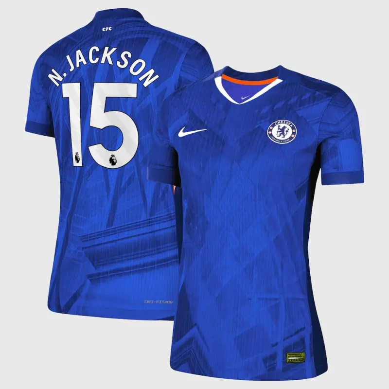 Chelsea chelsea nike dri-fit adv heimspieltrikot 2025-26 – damen mit n.jackson 15-aufdruck Trikot - Exklusive Chelsea Fußballbekleidung