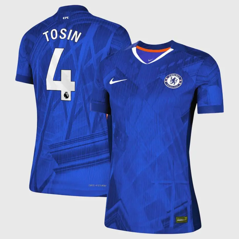 Chelsea chelsea nike dri-fit adv heimspieltrikot 2025-26 – damen mit tosin 4-aufdruck Trikot - Exklusive Chelsea Fußballbekleidung