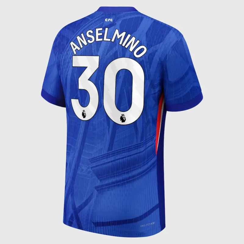 Chelsea chelsea nike dri-fit adv heimspieltrikot 2025-26 – jugendliche mit anselmino 30-aufdruck Trikot - Exklusive Chelsea Fußballbekleidung Chelsea chelsea nike dri-fit adv heimspieltrikot 2025-26 – jugendliche mit anselmino 30-aufdruck Trikot - Exklusive Chelsea Fußballbekleidung