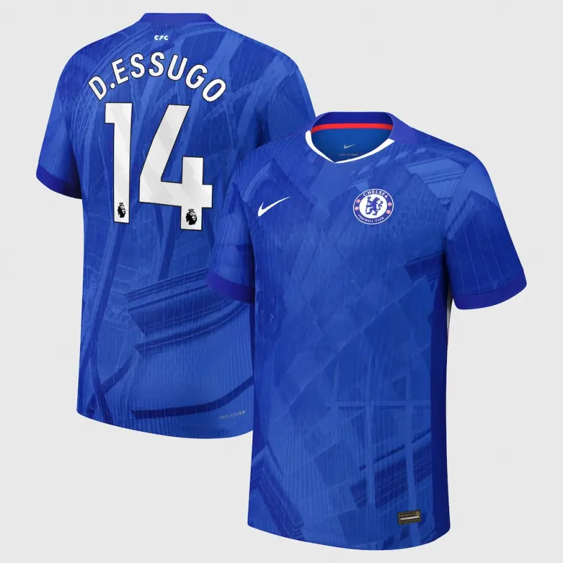 Chelsea chelsea nike dri-fit adv heimspieltrikot 2025-26 – jugendliche mit d.essugo 14-aufdruck Trikot - Exklusive Chelsea Fußballbekleidung