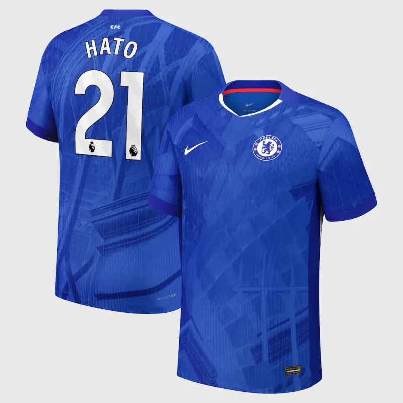 Chelsea chelsea nike dri-fit adv heimspieltrikot 2025-26 – jugendliche mit hato 21-aufdruck Trikot - Exklusive Chelsea Fußballbekleidung