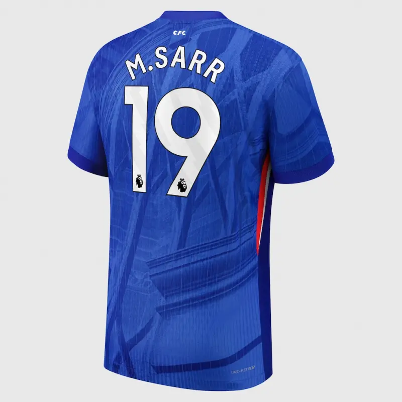 Chelsea chelsea nike dri-fit adv heimspieltrikot 2025-26 – jugendliche mit m.sarr 19-aufdruck Trikot - Exklusive Chelsea Fußballbekleidung Chelsea chelsea nike dri-fit adv heimspieltrikot 2025-26 – jugendliche mit m.sarr 19-aufdruck Trikot - Exklusive Chelsea Fußballbekleidung