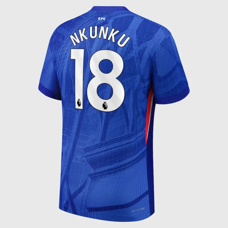 Chelsea chelsea nike dri-fit adv heimspieltrikot 2025-26 – jugendliche mit nkunku 18-aufdruck Trikot - Exklusive Chelsea Fußballbekleidung Chelsea chelsea nike dri-fit adv heimspieltrikot 2025-26 – jugendliche mit nkunku 18-aufdruck Trikot - Exklusive Chelsea Fußballbekleidung