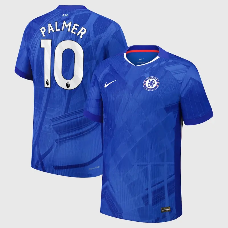 Chelsea chelsea nike dri-fit adv heimspieltrikot 2025-26 – jugendliche mit palmer 10-aufdruck Trikot - Exklusive Chelsea Fußballbekleidung