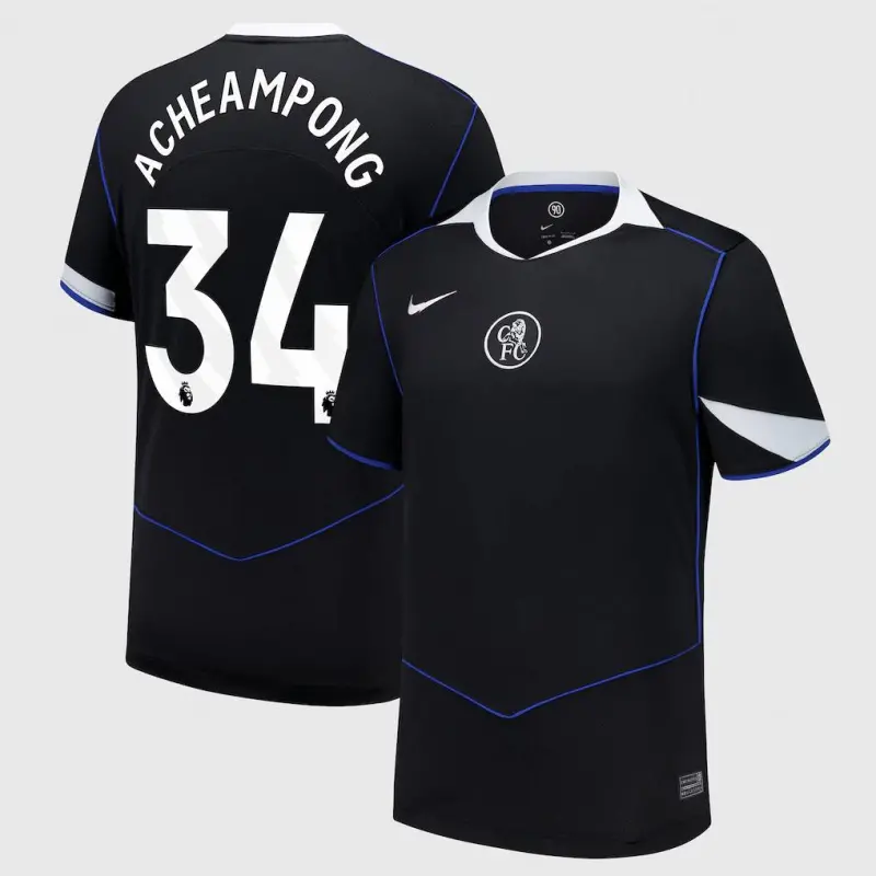 Chelsea chelsea nike drittes stadiontrikot 2025-26 mit acheampong 34-aufdruck Trikot - Exklusive Chelsea Fußballbekleidung