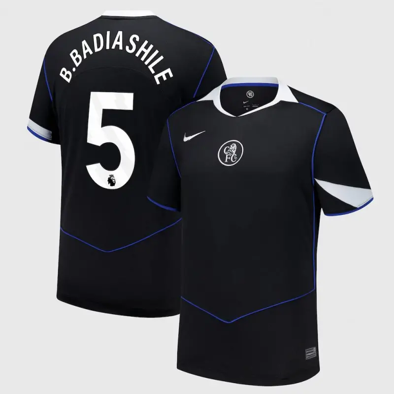 Chelsea chelsea nike drittes stadiontrikot 2025-26 mit b. badiashile 5-aufdruck Trikot - Exklusive Chelsea Fußballbekleidung