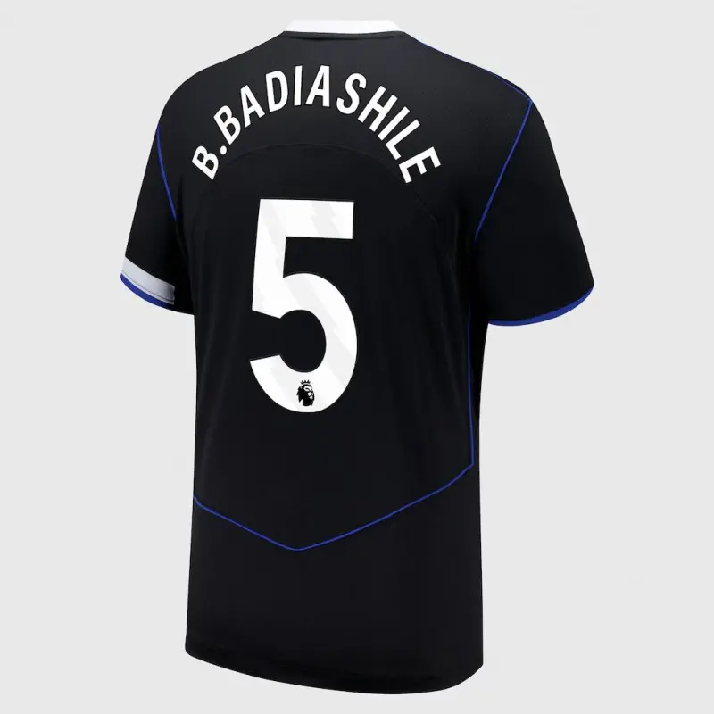 Chelsea chelsea nike drittes stadiontrikot 2025-26 mit b. badiashile 5-aufdruck Trikot - Exklusive Chelsea Fußballbekleidung Chelsea chelsea nike drittes stadiontrikot 2025-26 mit b. badiashile 5-aufdruck Trikot - Exklusive Chelsea Fußballbekleidung