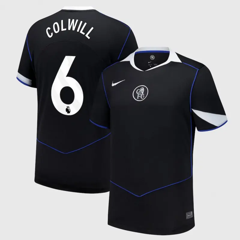 Chelsea chelsea nike drittes stadiontrikot 2025-26 mit colwill 6-aufdruck Trikot - Exklusive Chelsea Fußballbekleidung