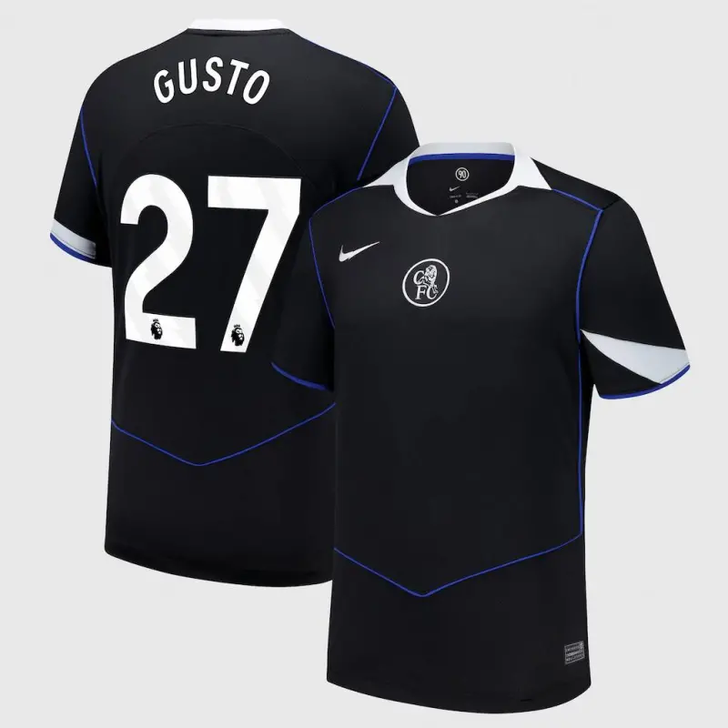Chelsea chelsea nike drittes stadiontrikot 2025-26 mit gusto 27-aufdruck Trikot - Exklusive Chelsea Fußballbekleidung