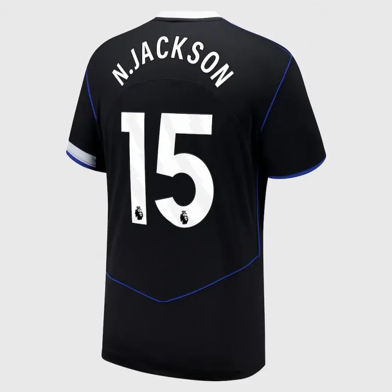Chelsea chelsea nike drittes stadiontrikot 2025-26 mit n.jackson 15 aufdruck Trikot - Exklusive Chelsea Fußballbekleidung Chelsea chelsea nike drittes stadiontrikot 2025-26 mit n.jackson 15 aufdruck Trikot - Exklusive Chelsea Fußballbekleidung