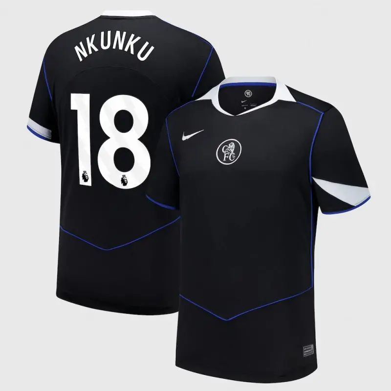 Chelsea chelsea nike drittes stadiontrikot 2025-26 mit nkunku 18-aufdruck Trikot - Exklusive Chelsea Fußballbekleidung