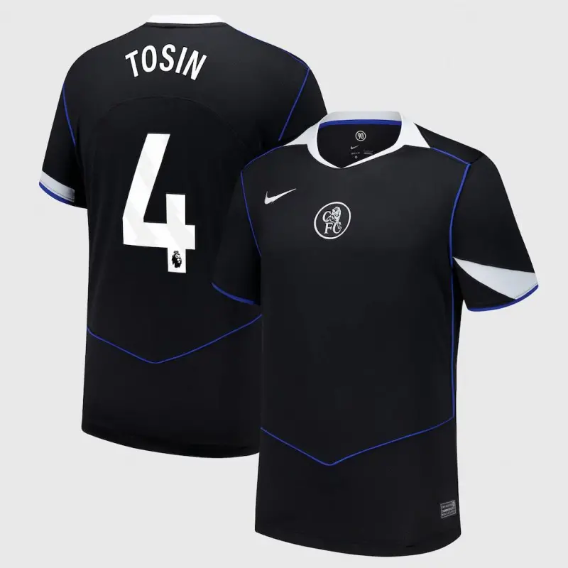 Chelsea chelsea nike drittes stadiontrikot 2025-26 mit tosin 4-aufdruck Trikot - Exklusive Chelsea Fußballbekleidung