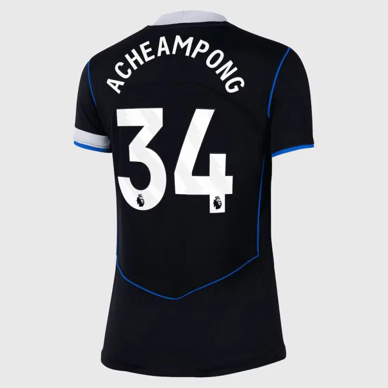 Chelsea chelsea nike drittes stadiontrikot 2025-26 – damen mit acheampong 34-aufdruck Trikot - Exklusive Chelsea Fußballbekleidung Chelsea chelsea nike drittes stadiontrikot 2025-26 – damen mit acheampong 34-aufdruck Trikot - Exklusive Chelsea Fußballbekleidung