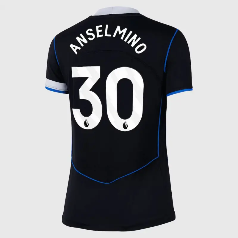 Chelsea chelsea nike drittes stadiontrikot 2025-26 – damen mit anselmino 30-aufdruck Trikot - Exklusive Chelsea Fußballbekleidung Chelsea chelsea nike drittes stadiontrikot 2025-26 – damen mit anselmino 30-aufdruck Trikot - Exklusive Chelsea Fußballbekleidung