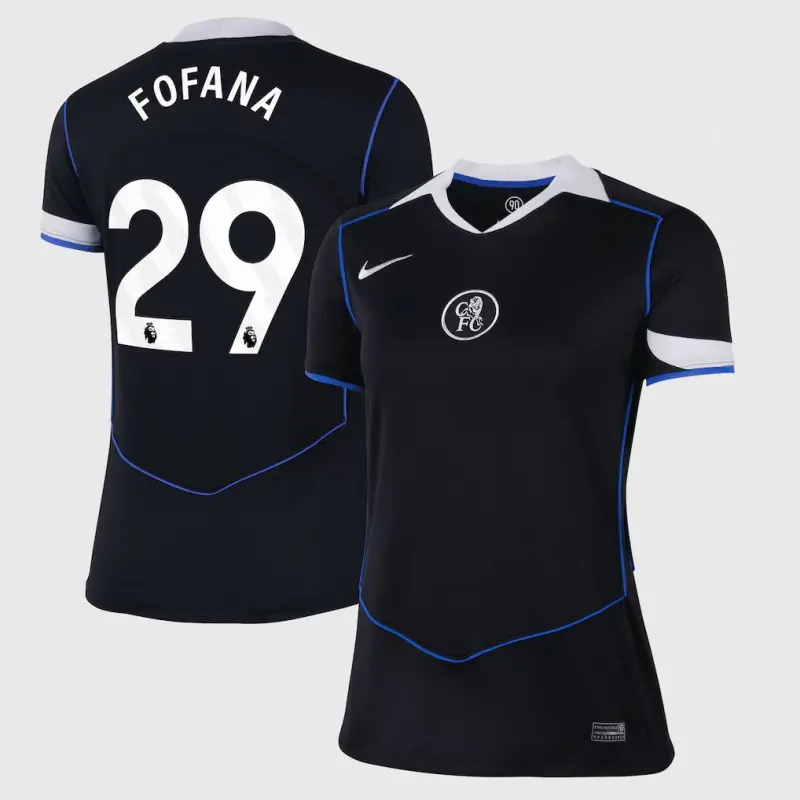 Chelsea chelsea nike drittes stadiontrikot 2025-26 – damen mit fofana 29-aufdruck Trikot - Exklusive Chelsea Fußballbekleidung