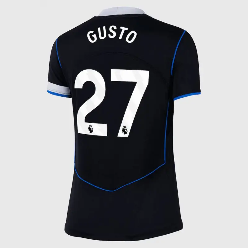 Chelsea chelsea nike drittes stadiontrikot 2025-26 – damen mit gusto 27-aufdruck Trikot - Exklusive Chelsea Fußballbekleidung Chelsea chelsea nike drittes stadiontrikot 2025-26 – damen mit gusto 27-aufdruck Trikot - Exklusive Chelsea Fußballbekleidung