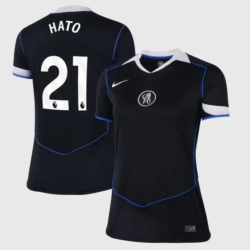Chelsea chelsea nike drittes stadiontrikot 2025-26 – damen mit hato 21-aufdruck Trikot - Exklusive Chelsea Fußballbekleidung