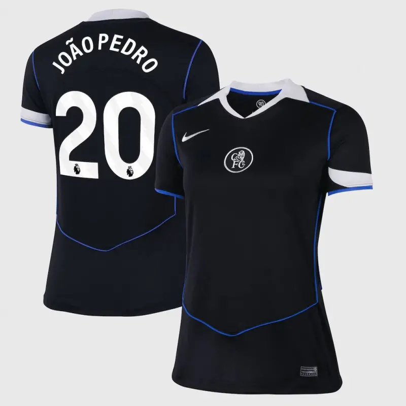 Chelsea chelsea nike drittes stadiontrikot 2025-26 – damen mit joão pedro 20-aufdruck Trikot - Exklusive Chelsea Fußballbekleidung
