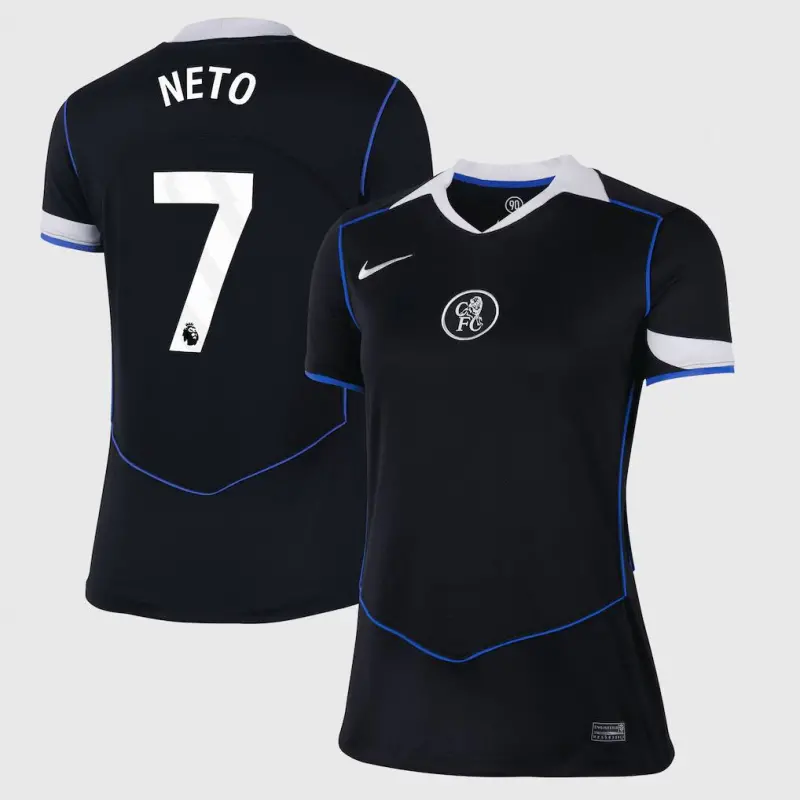 Chelsea chelsea nike drittes stadiontrikot 2025-26 – damen mit neto 7-aufdruck Trikot - Exklusive Chelsea Fußballbekleidung