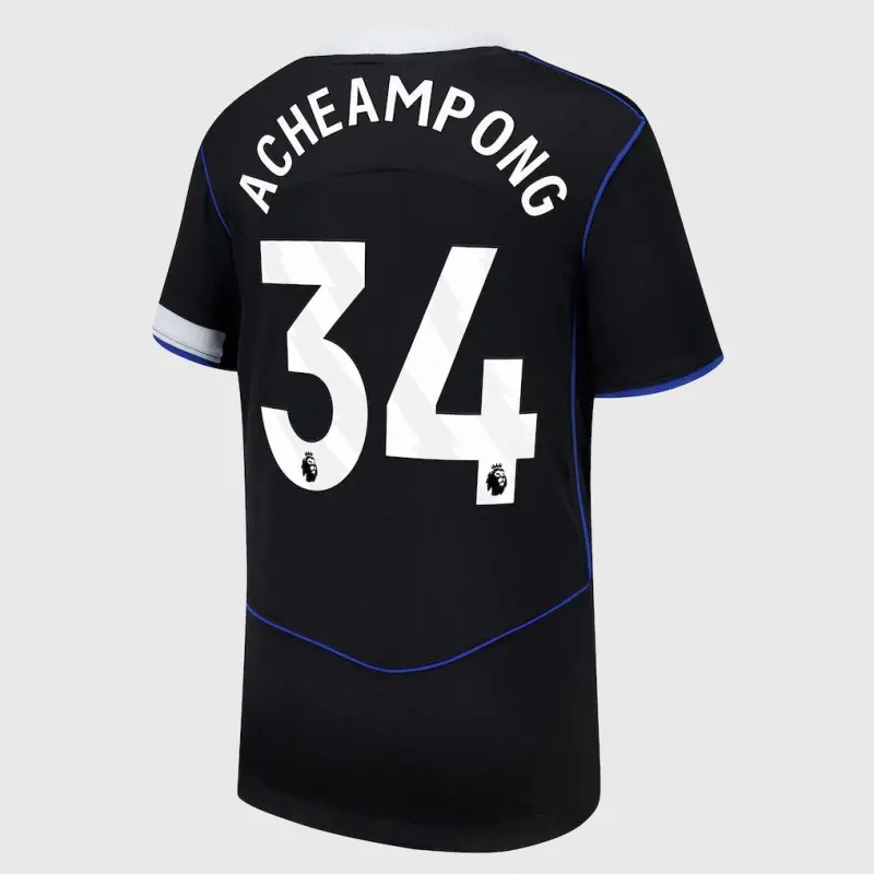 Chelsea chelsea nike drittes stadiontrikot 2025-26 – jugendliche mit acheampong 34-aufdruck Trikot - Exklusive Chelsea Fußballbekleidung Chelsea chelsea nike drittes stadiontrikot 2025-26 – jugendliche mit acheampong 34-aufdruck Trikot - Exklusive Chelsea Fußballbekleidung