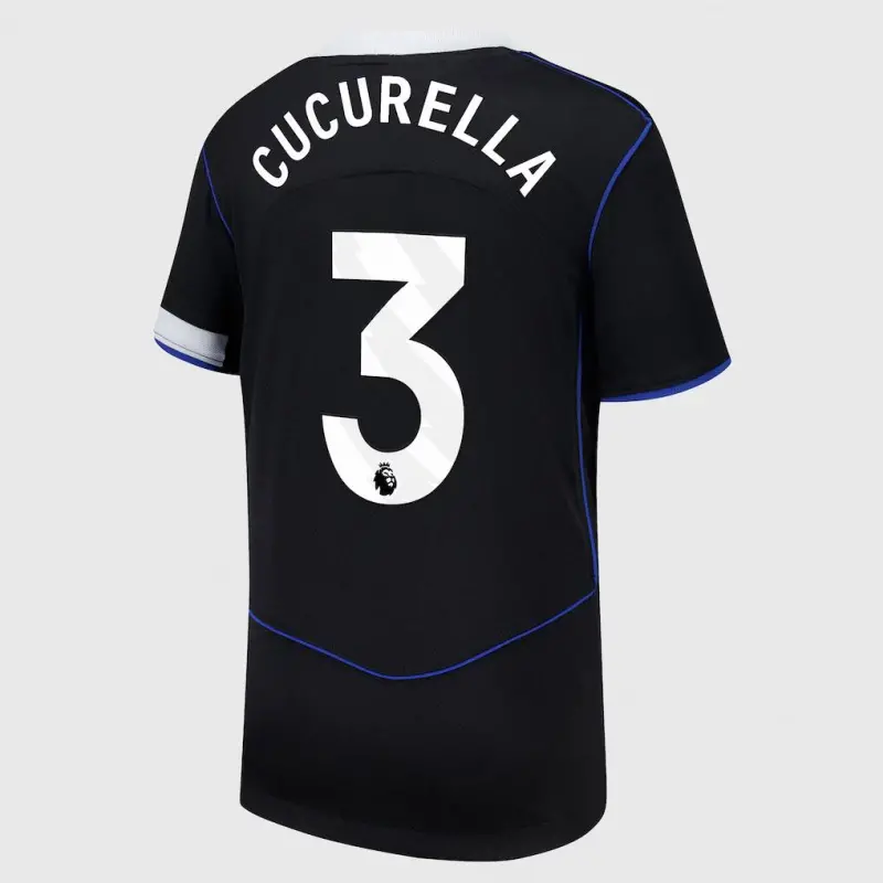 Chelsea chelsea nike drittes stadiontrikot 2025-26 – jugendliche mit cucurella 3-aufdruck Trikot - Exklusive Chelsea Fußballbekleidung Chelsea chelsea nike drittes stadiontrikot 2025-26 – jugendliche mit cucurella 3-aufdruck Trikot - Exklusive Chelsea Fußballbekleidung