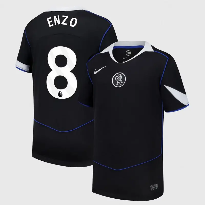 Chelsea chelsea nike drittes stadiontrikot 2025-26 – jugendliche mit enzo 8-aufdruck Trikot - Exklusive Chelsea Fußballbekleidung