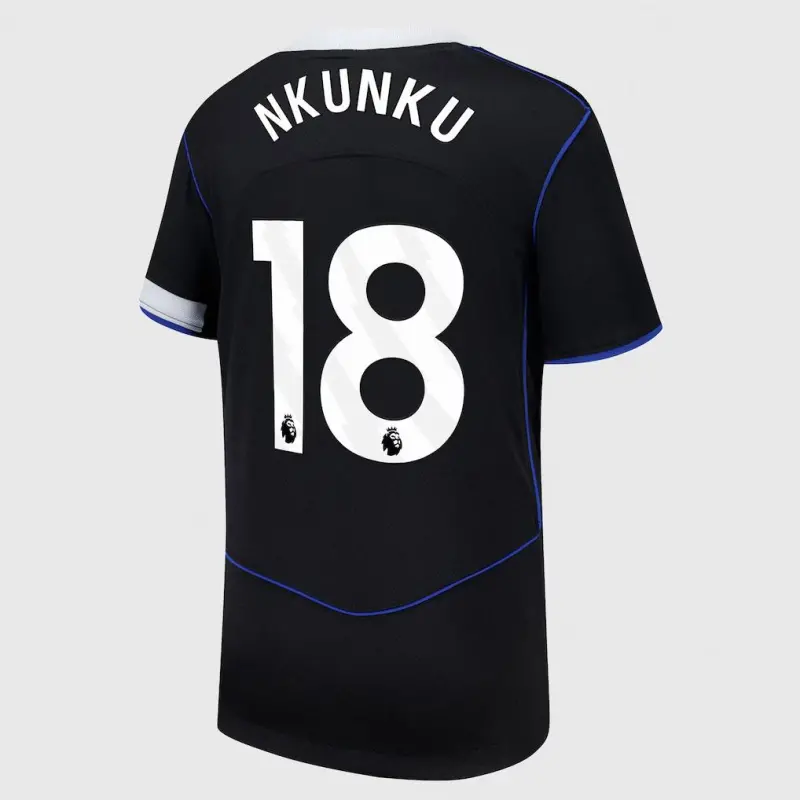 Chelsea chelsea nike drittes stadiontrikot 2025-26 – jugendliche mit nkunku 18-aufdruck Trikot - Exklusive Chelsea Fußballbekleidung Chelsea chelsea nike drittes stadiontrikot 2025-26 – jugendliche mit nkunku 18-aufdruck Trikot - Exklusive Chelsea Fußballbekleidung