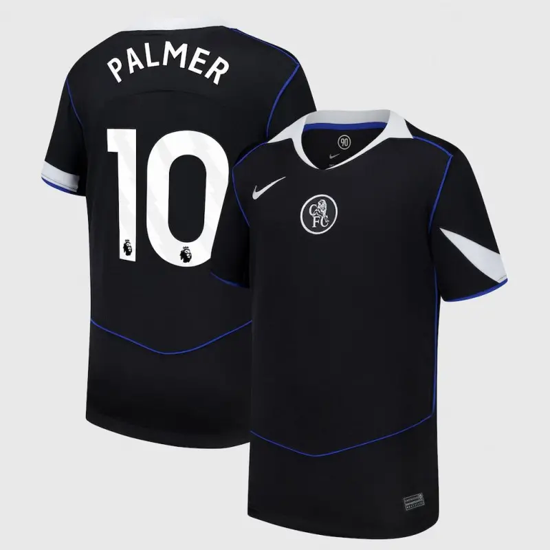 Chelsea chelsea nike drittes stadiontrikot 2025-26 – jugendliche mit palmer 10-aufdruck Trikot - Exklusive Chelsea Fußballbekleidung