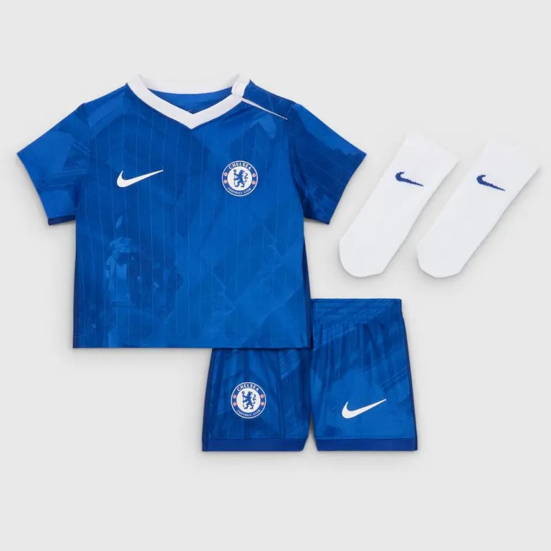 Chelsea chelsea nike heimstadion-kit 2025-26 – kleinkinder mit marc guiu 38-aufdruck Trikot - Exklusive Chelsea Fußballbekleidung