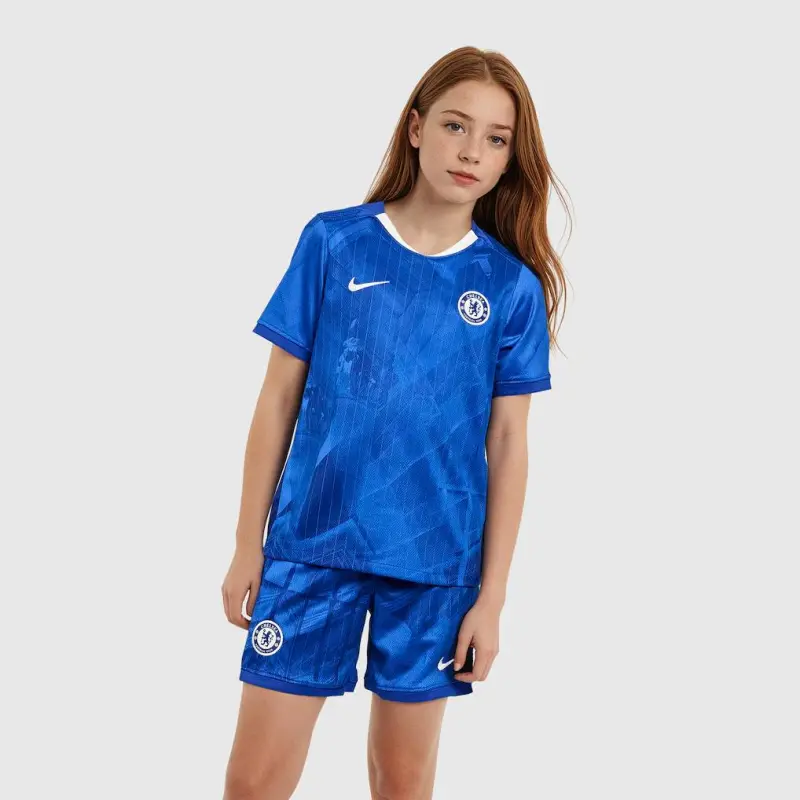 Chelsea chelsea nike heimstadion minikit 2025-26 – kleine jugendliche Trikot - Exklusive Chelsea Fußballbekleidung