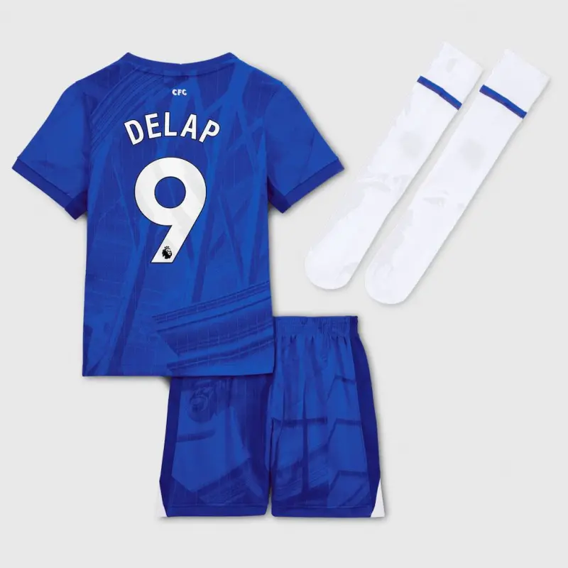 Chelsea chelsea nike heimstadion-trikot 2025-26 – kleine jugendliche mit delap 9-aufdruck Trikot - Exklusive Chelsea Fußballbekleidung Chelsea chelsea nike heimstadion-trikot 2025-26 – kleine jugendliche mit delap 9-aufdruck Trikot - Exklusive Chelsea Fußballbekleidung