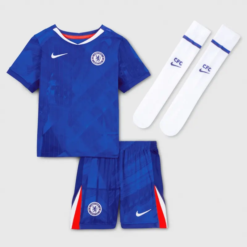 Chelsea chelsea nike heimstadion-trikot 2025-26 – kleine jugendliche mit joão pedro 20-aufdruck Trikot - Exklusive Chelsea Fußballbekleidung