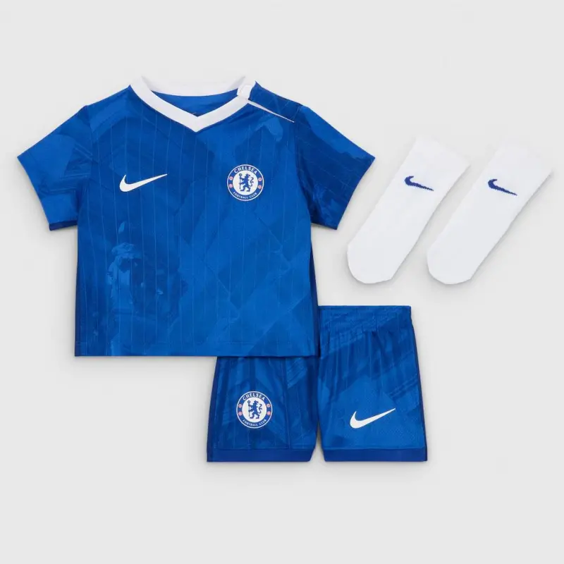 Chelsea chelsea nike heimstadion-trikot 2025-26 – kleinkinder mit gittens 11-aufdruck Trikot - Exklusive Chelsea Fußballbekleidung
