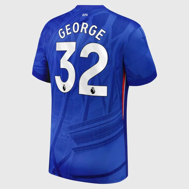 Chelsea chelsea nike heimstadiontrikot 2025-26 mit george 32-aufdruck Trikot - Exklusive Chelsea Fußballbekleidung Chelsea chelsea nike heimstadiontrikot 2025-26 mit george 32-aufdruck Trikot - Exklusive Chelsea Fußballbekleidung