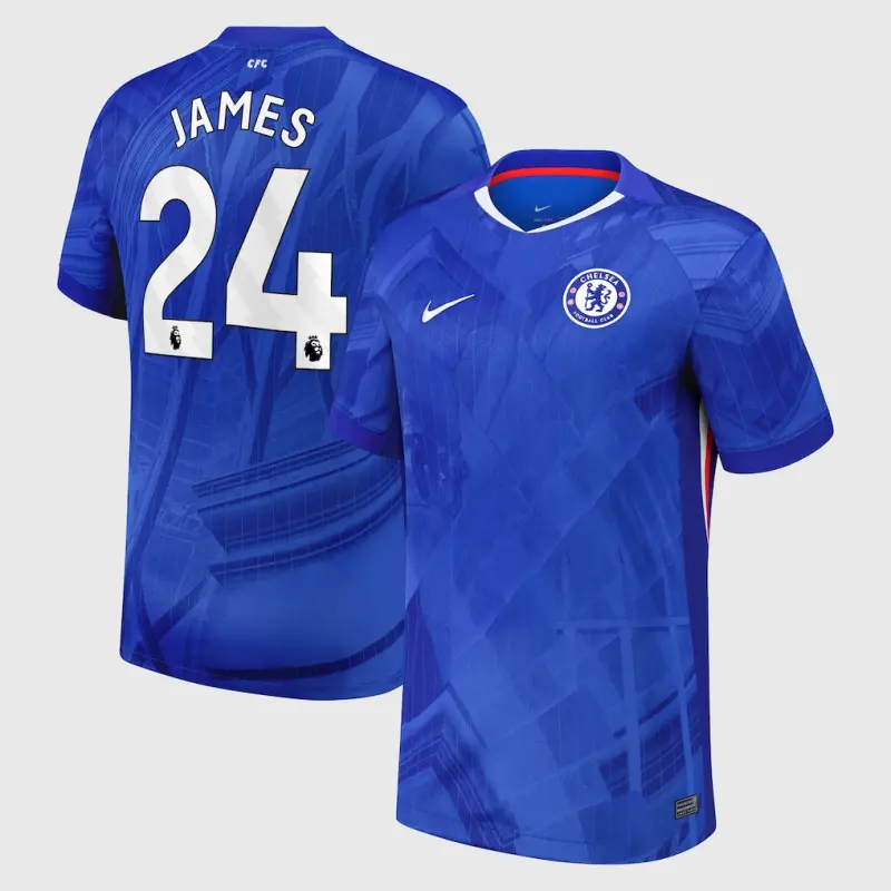 Chelsea chelsea nike heimstadiontrikot 2025-26 mit james 24-aufdruck Trikot - Exklusive Chelsea Fußballbekleidung