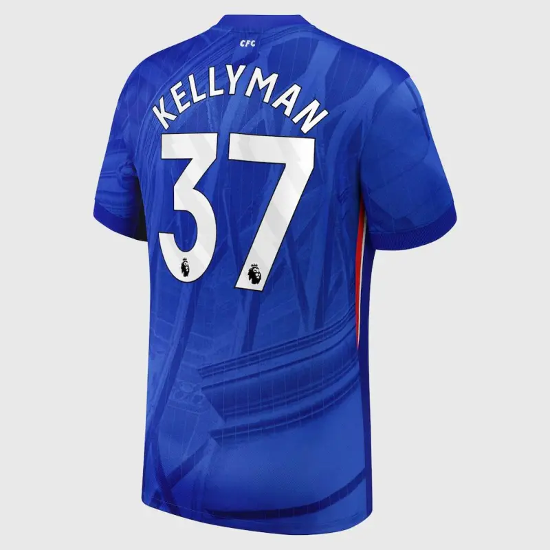 Chelsea chelsea nike heimstadiontrikot 2025-26 mit kellyman 37-aufdruck Trikot - Exklusive Chelsea Fußballbekleidung Chelsea chelsea nike heimstadiontrikot 2025-26 mit kellyman 37-aufdruck Trikot - Exklusive Chelsea Fußballbekleidung