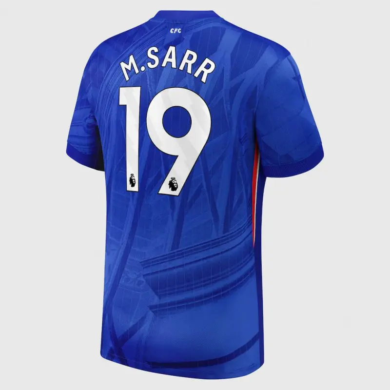 Chelsea chelsea nike heimstadiontrikot 2025-26 mit m.sarr 19-aufdruck Trikot - Exklusive Chelsea Fußballbekleidung Chelsea chelsea nike heimstadiontrikot 2025-26 mit m.sarr 19-aufdruck Trikot - Exklusive Chelsea Fußballbekleidung