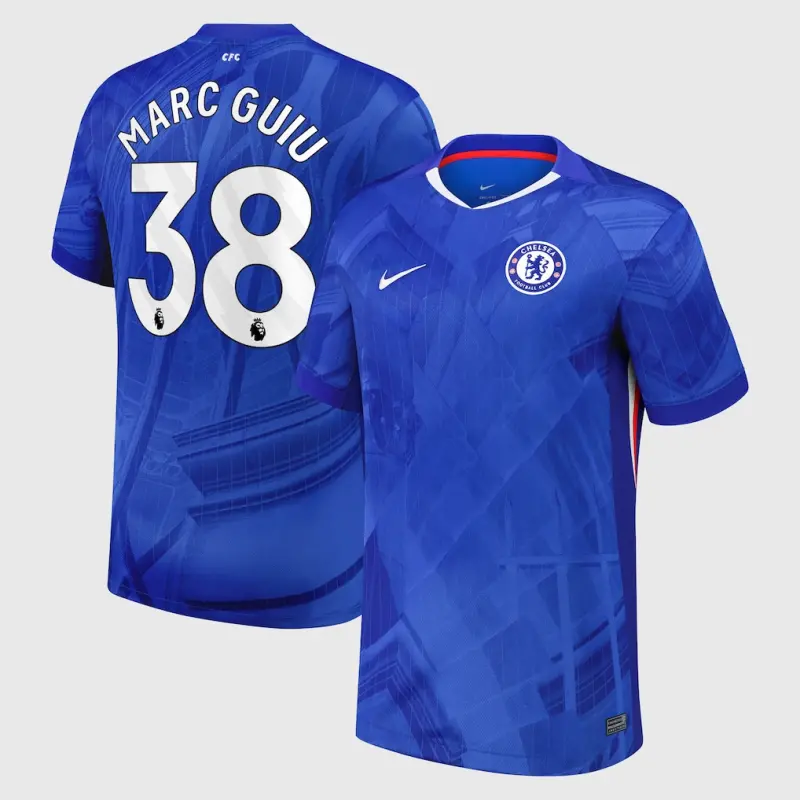 Chelsea chelsea nike heimstadiontrikot 2025-26 mit marc guiu 38-aufdruck Trikot - Exklusive Chelsea Fußballbekleidung